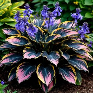 Хоста Пайн Эхо купить по цене от 699р. в интернет-магазине «Посадика» с доставкой почтой в в Гурьевске и по всей России – [изображение №1].